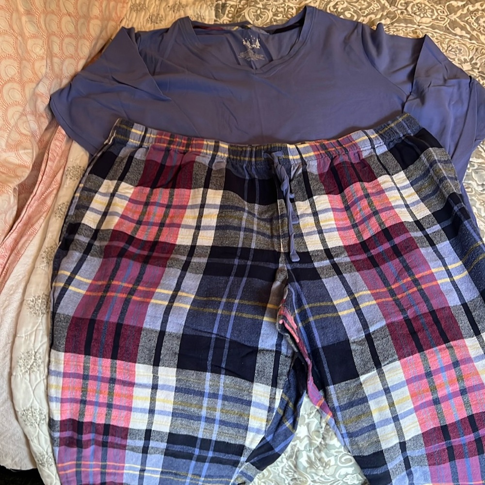 Size XXL Sonoma flannel pajama set